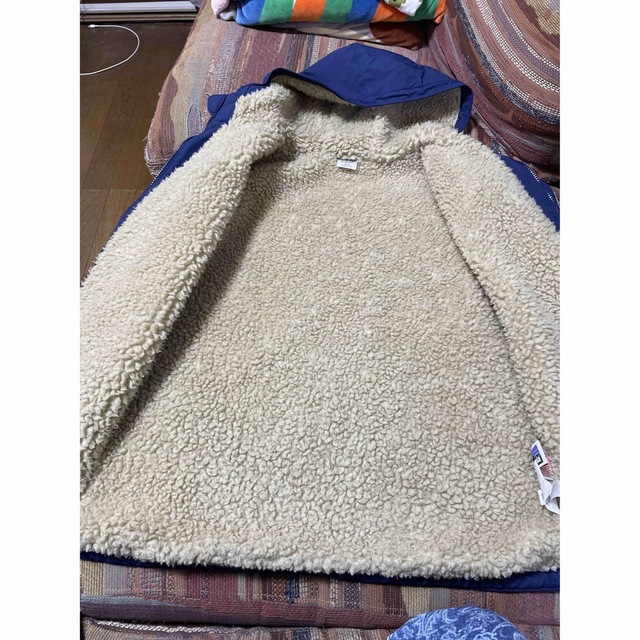 patagonia(パタゴニア)のパタゴニア紺色コート キッズ/ベビー/マタニティのキッズ服男の子用(90cm~)(コート)の商品写真