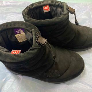 ザノースフェイス(THE NORTH FACE)のノースフェイス　パープルレーベル　ヌプシ　ブーティ　WP 黒　ヌバック　23.0(ブーツ)