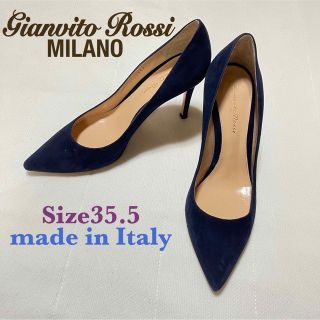 国内正規□ 極美品 ジャンヴィットロッシ イタリア製 スエード