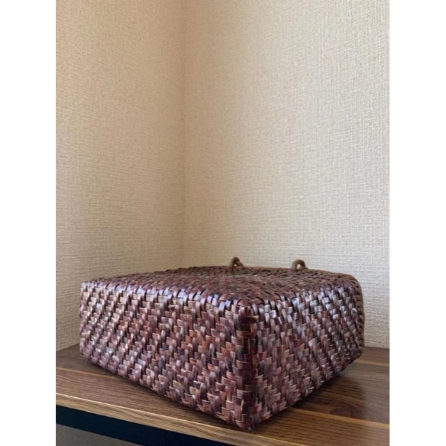 桜皮、山葡萄 手作り かごバッグ 内布ありの通販 by 伝統藝術's shop