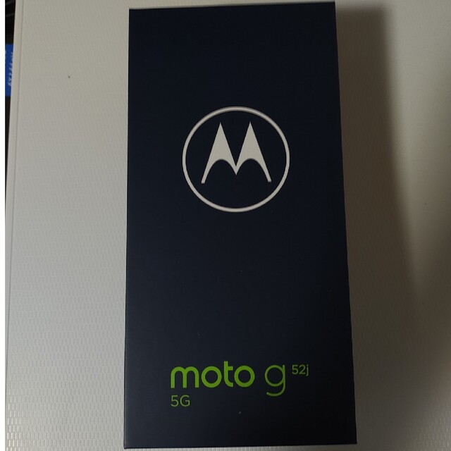 有防滴防水機能Motorola モトローラ moto g52j インクブラック SIMフリー