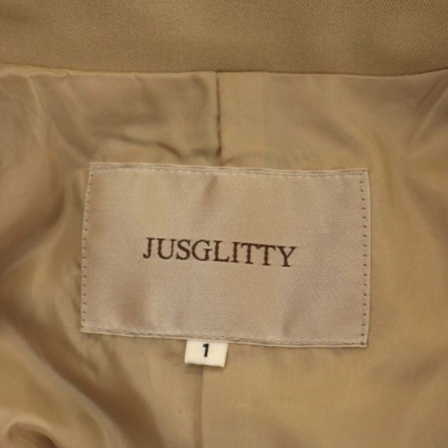 JUSGLITTY(ジャスグリッティー)のジャスグリッティー 22SS 2WAYトレンチコート スプリングコート 1 レディースのジャケット/アウター(トレンチコート)の商品写真