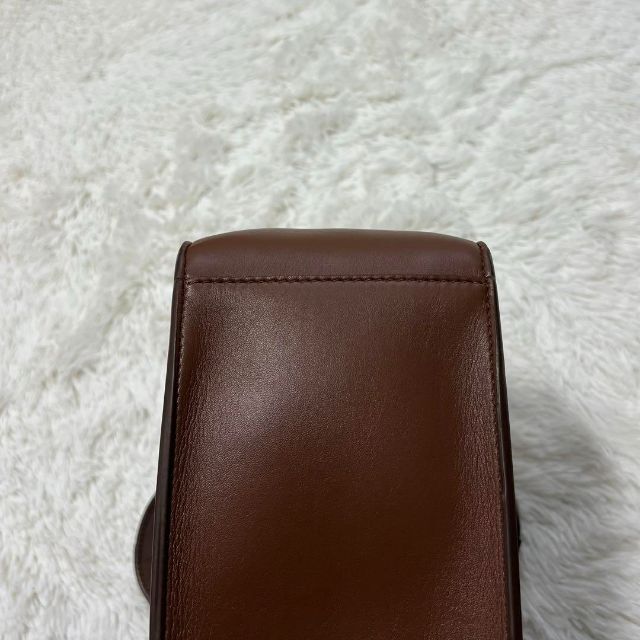 Stella McCartney(ステラマッカートニー)の【美品】STELLA McCARTNEY ロゴ　2way ショルダーバッグ　茶色 レディースのバッグ(ショルダーバッグ)の商品写真