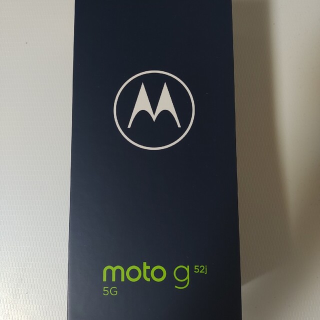 Motorola モトローラ moto g52j インクブラック SIMフリー