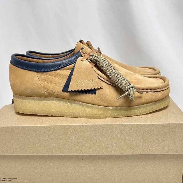 25.5cm クラークス オリジナルス Wallabee ワラビー Clarks 【訳あり