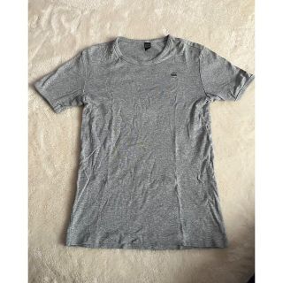 ジースター(G-STAR RAW)の未着用美品　ジースター　G-STAR RAW Tシャツ グレー(Tシャツ/カットソー(半袖/袖なし))