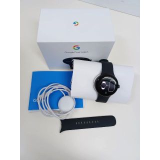 中古美品】 Google Pixel Watch Wi-Fiモデル スマホアクセサリー