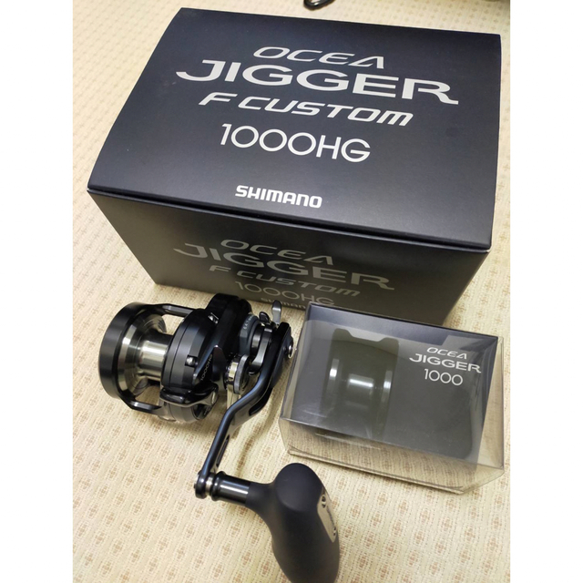 SHIMANO シマノ オシアジガー Ｆカスタム 1000HG スペアスプー美品