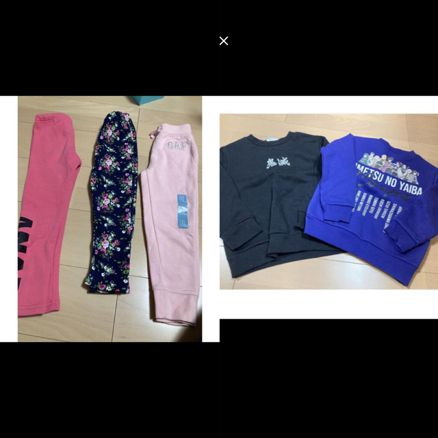 GAP(ギャップ)のレギパン　トレーナー　値下げ キッズ/ベビー/マタニティのキッズ服女の子用(90cm~)(Tシャツ/カットソー)の商品写真