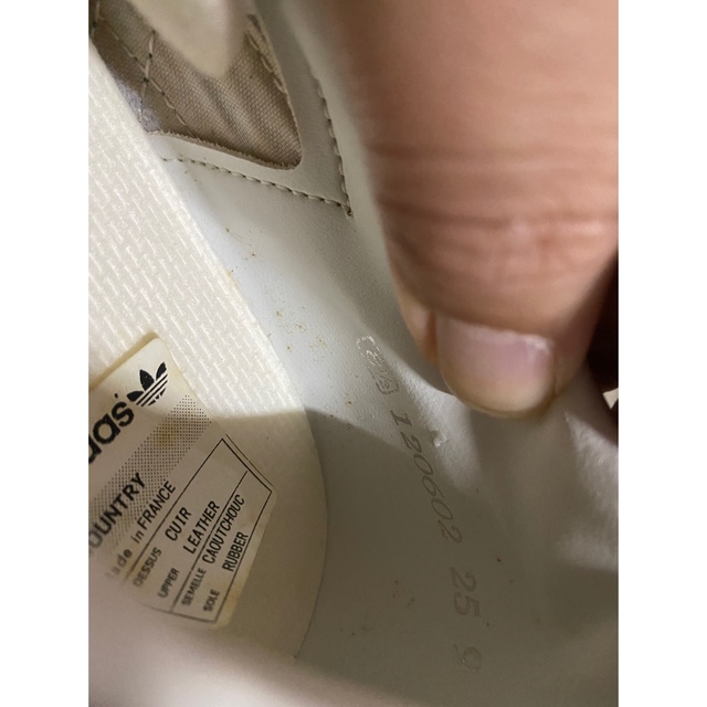 adidas - 80s フランス製 adidas カントリー 81/2 新品の通販 by adidas - 80s フランス製 adidas カントリー 81/2 新品の通販 by