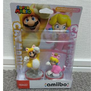 amiibo ダブルセット ［ネコマリオ／ネコピーチ］（スーパーマリオシリーズ）(アニメ/ゲーム)