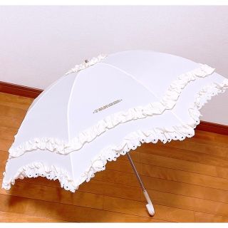 ベイビーザスターズシャインブライト 日傘/雨傘(ホワイト/白色系)の