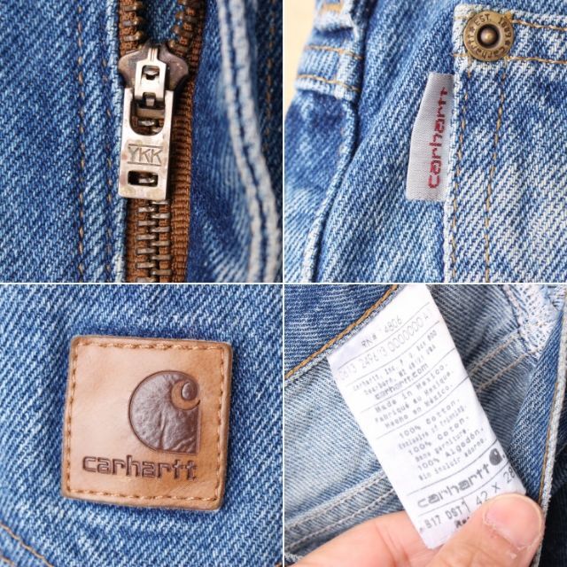 carhartt(カーハート)のビッグサイズ 90s USAカーハート デニムパンツ W42ペインター aw61 メンズのパンツ(デニム/ジーンズ)の商品写真