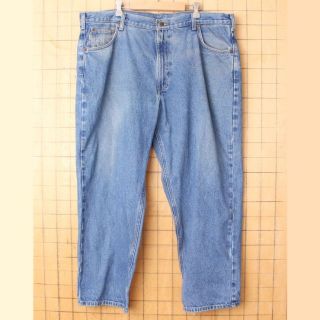 カーハート(carhartt)のビッグサイズ 90s USAカーハート デニムパンツ W42ペインター aw61(デニム/ジーンズ)