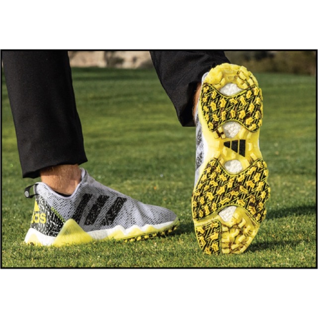 美品 adidas golf アディダス スパイク スパイクレス コードカオス