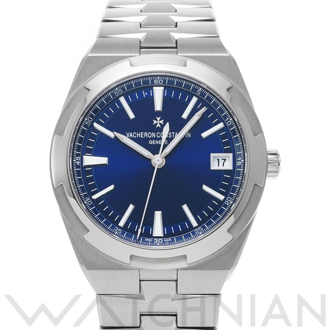 新しく着き VACHERON CONSTANTIN - 中古 文字盤ゴミあり ヴァシュロン コンスタンタン VACHERON CONSTANTIN 4500V/110A-B128 ブルー メンズ 腕時計 腕時計(アナログ)