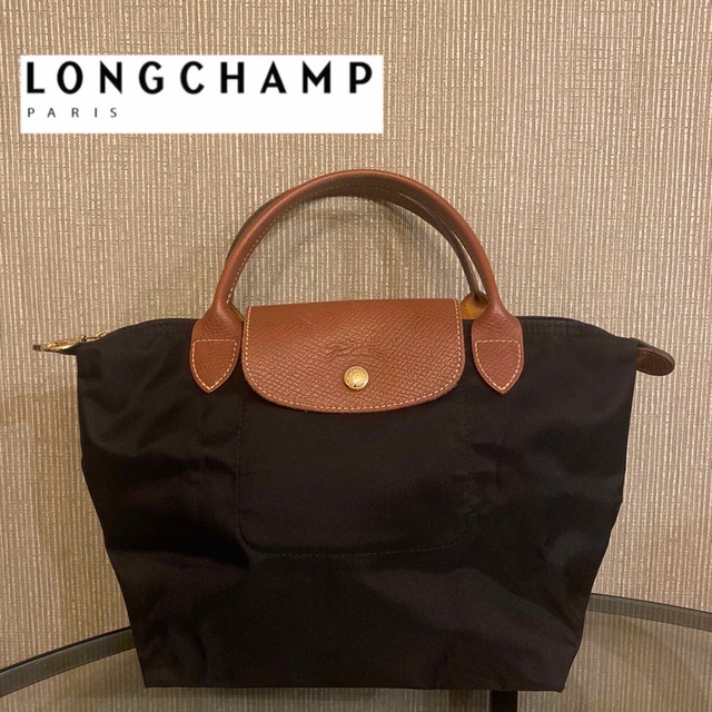 LONGCHAMP(ロンシャン)のロンシャン　LE PLIAGE Sサイズ ハンドバッグ　ブラック レディースのバッグ(ハンドバッグ)の商品写真