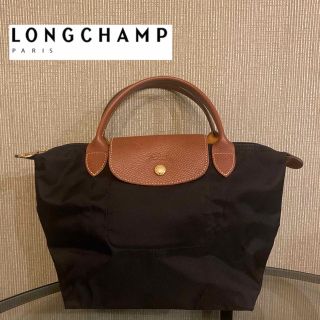 ロンシャン(LONGCHAMP)のロンシャン　LE PLIAGE Sサイズ ハンドバッグ　ブラック(ハンドバッグ)