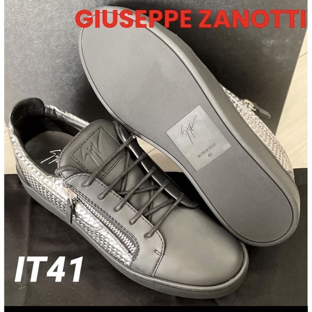 SALE‼️【新品】GIUSEPPE ZANOTTI ブラック 41 イタリア製