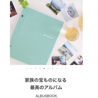 ALBUSBOOK ミント 未使用 値下げしました！お早めにどうぞ♪(アルバム)