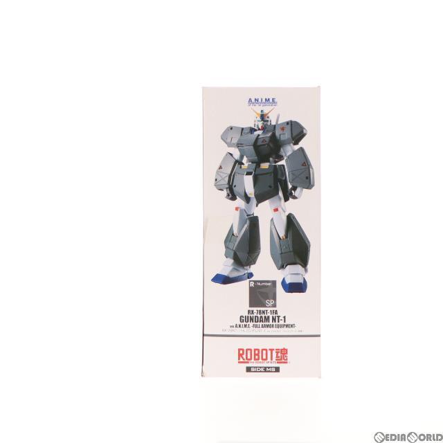 魂ウェブ商店限定 ROBOT魂(SIDE MS) RX-78NT-1FA ガンダムNT-1 ver. A.N.I.M.E. 〜チョバム・アーマー装備〜 機動戦士ガンダム0080 可動フィギュア バンダイスピリッツ