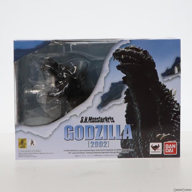 S.H.MonsterArts(モンスターアーツ) ゴジラ(2002) ゴジラ×メカゴジラ 完成品 可動フィギュア バンダイ