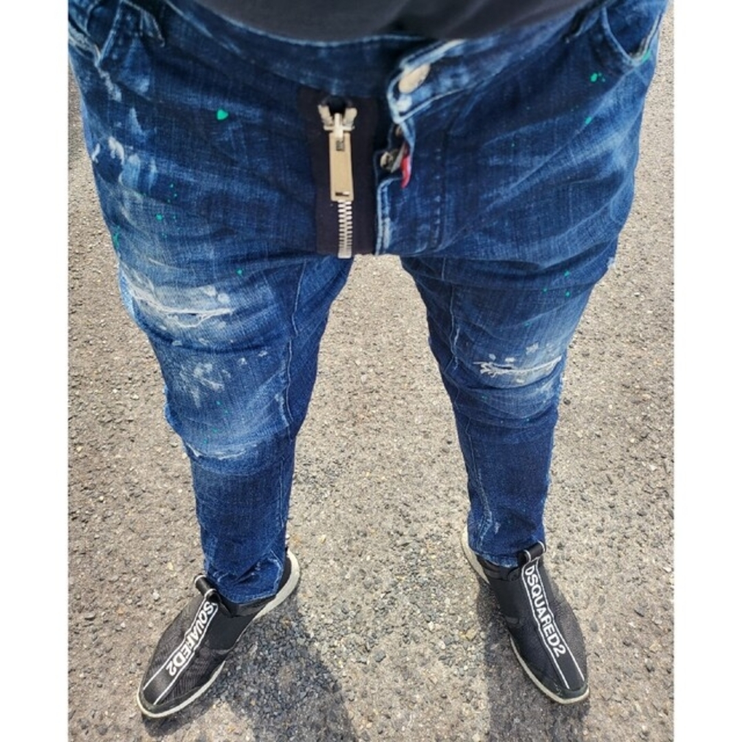 DSQUARED2 ビックジップ　　　　　 Tidy Biker Jean