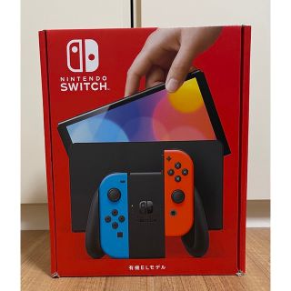 ニンテンドースイッチ(Nintendo Switch)のNintendo Switch 有機EL 新品 未開封 本体(家庭用ゲーム機本体)