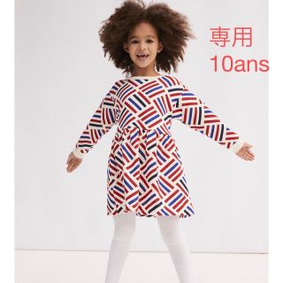 プチバトー(PETIT BATEAU)の専用　プチバトー　新品タグ付き　長袖　ワンピース　10ans/140cm(ワンピース)