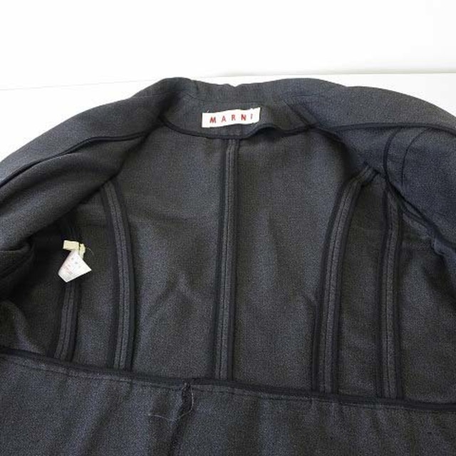 Marni(マルニ)のマルニ MARNI イタリア製 ジャケット ブレザー 変形 M 42 グレー レディースのジャケット/アウター(その他)の商品写真