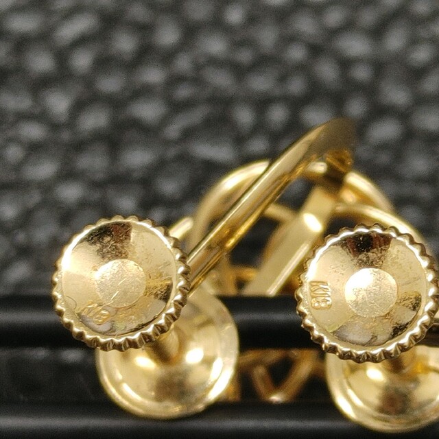 【初回限定お試し価格】アクセサリーC1-121)K18 イヤリング 花 フラワーデザイン tivicr.com