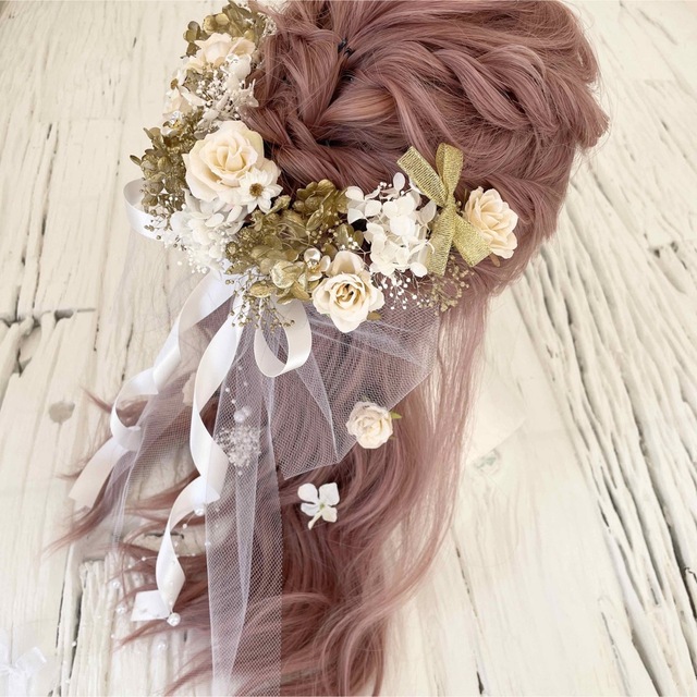 ブーケの様な髪飾り ヘッドドレス 専門店では www.bluepractice.co.jp