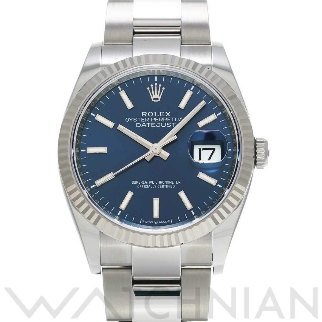 ROLEX - 中古 ロレックス ROLEX 126234 ランダムシリアル ブライトブルー メンズ 腕時計