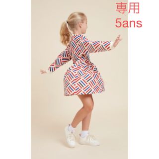 プチバトー(PETIT BATEAU)の専用　プチバトー　新品タグ付き　ワンピース　5ans/110cm(ワンピース)