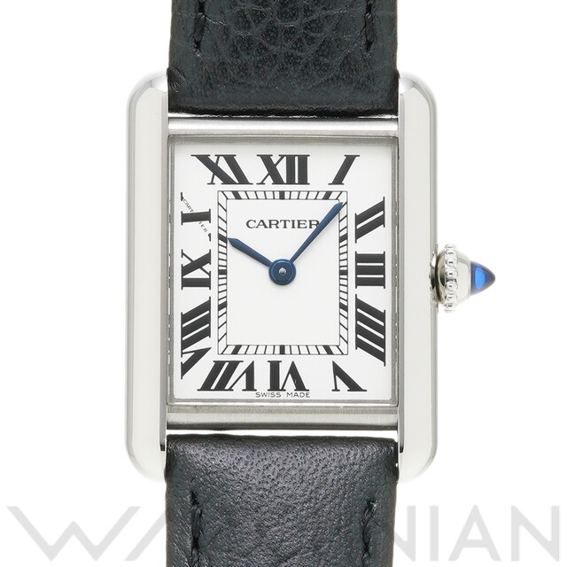 Cartier - 中古 カルティエ CARTIER WSTA0042 シルバー レディース 腕時計