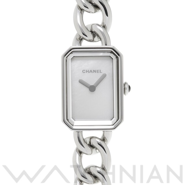 CHANEL - 中古 シャネル CHANEL H3249 ホワイトシェル レディース 腕時計