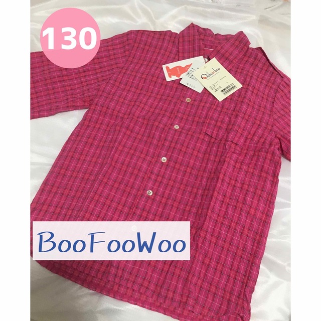 BooFooWoo/ブーフーウー クインシー チェックシャツ size130