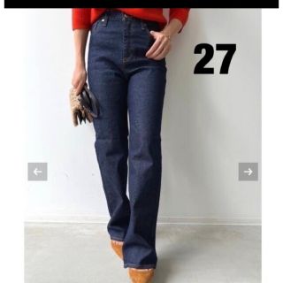 アパルトモンドゥーズィエムクラス(L'Appartement DEUXIEME CLASSE)の美品 L'Appartement INDIGO DENIM 27(デニム/ジーンズ)