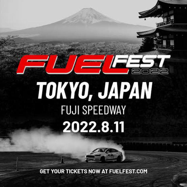 FUELFEST JAPAN Ｔシャツ&ステッカー