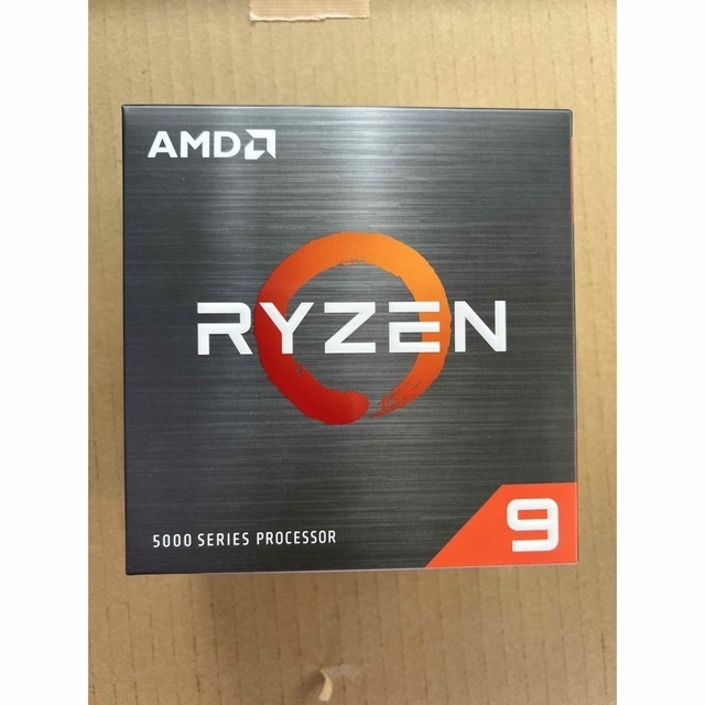 新品未開封 AMD Ryzen9 5900X BOXスマホ/家電/カメラ