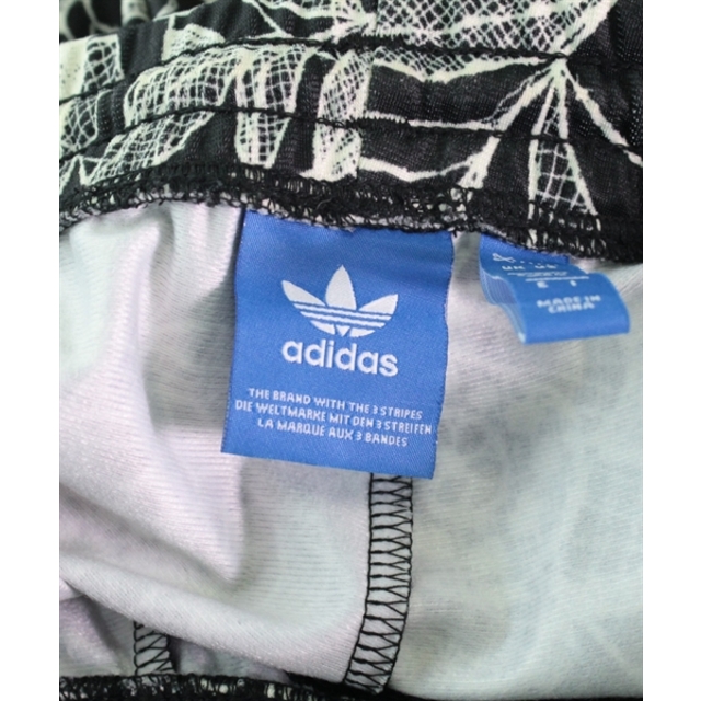 adidas(アディダス)のadidas アディダス パンツ（その他） S 黒x白(総柄) 【古着】【中古】 レディースのパンツ(その他)の商品写真