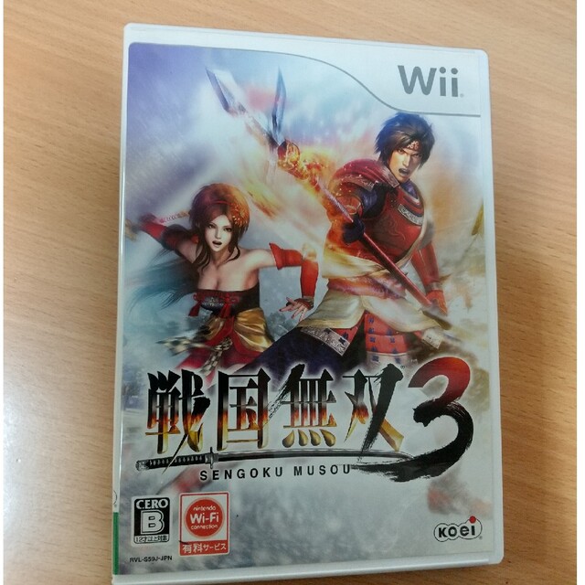 戦国無双3 Wii エンタメ/ホビーのゲームソフト/ゲーム機本体(家庭用ゲームソフト)の商品写真