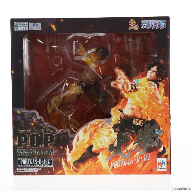 Portrait.Of.Pirates P.O.P NEO-MAXIMUM ポートガス・D・エース 15th LIMITED Ver. ONE PIECE(ワンピース) 完成品 フィギュア 一部オンラインショップ&麦わらストア限定 メガハウス