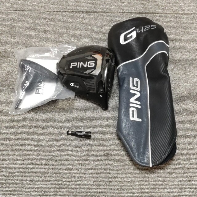 PING(ピン)のG425 MAXドライバー 9° ピン PING ヘッド 純正スリーブ スポーツ/アウトドアのゴルフ(クラブ)の商品写真