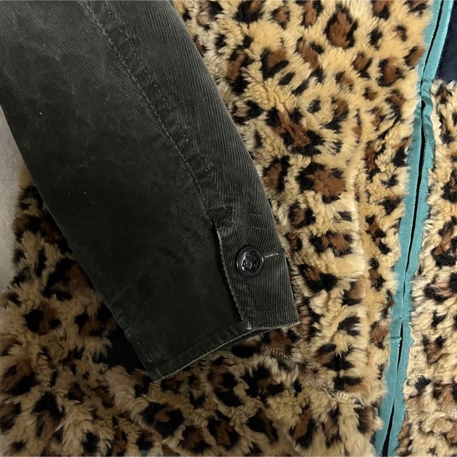 sacai 19aw leopard eco fur jacket - ブルゾン