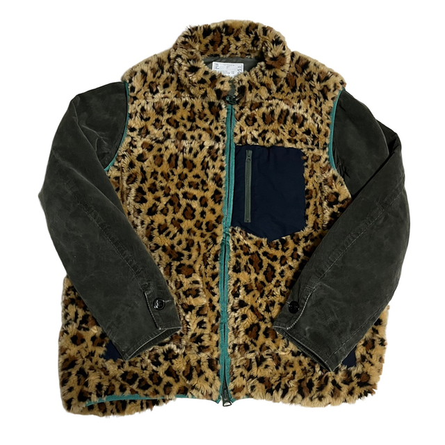 sacai 19aw leopard eco fur jacket | フリマアプリ ラクマ