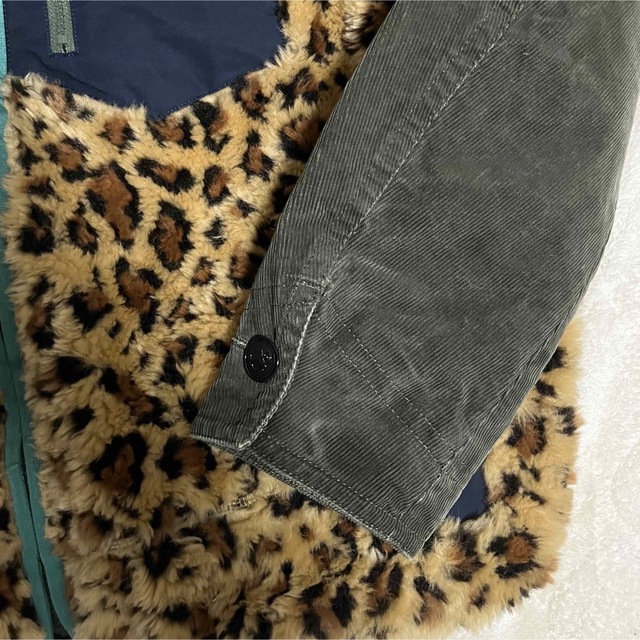 sacai 19aw leopard eco fur jacket