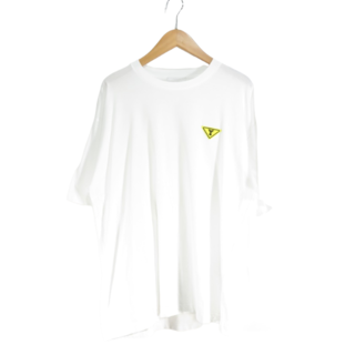 プラダ(PRADA)のPRADA 19ss RUBBER TRAINGLE TEE(Tシャツ/カットソー(半袖/袖なし))