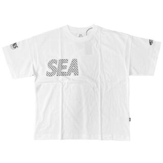 ウィンダンシー(WIND AND SEA)のWIND AND SEA VANS SHORT SLEEVE TEE 白 L(Tシャツ/カットソー(半袖/袖なし))