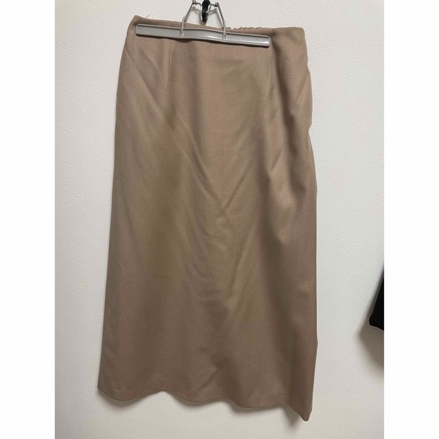 Le souk(ルスーク)のルスーク　ベージュスカート レディースのスカート(ひざ丈スカート)の商品写真